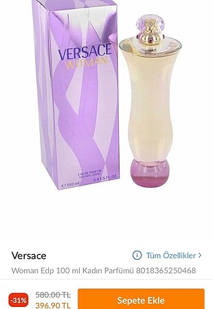 Versace Woman 100 Ml Eau De Parfum Versace Parfüm %20 İndirimli - Gardrops