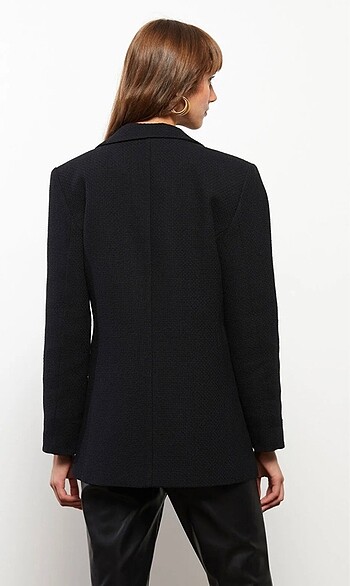 Diğer Siyah tüvit blazer ceket