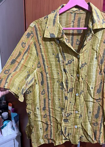 American Vintage Vintage ipek gömlek