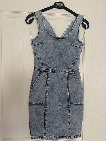 Vakkorama Denim Elbise