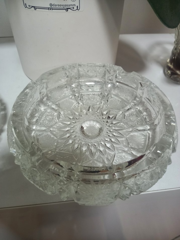 kristal 2 adet kül tablası - Görsel 3