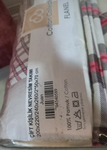Diğer Kırmızı Ekose Nevresim Takımı