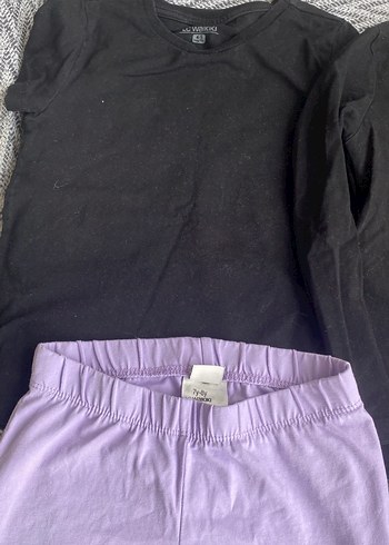 Mor Kelebek Detaylı Kız Sweatpant - Görsel 6