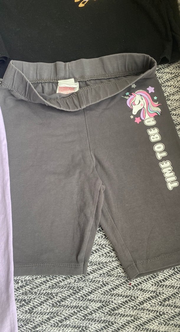 Mor Kelebek Detaylı Kız Sweatpant - Görsel 4