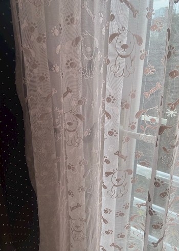 Pudra çocuk  Tül Perde - Görsel 2