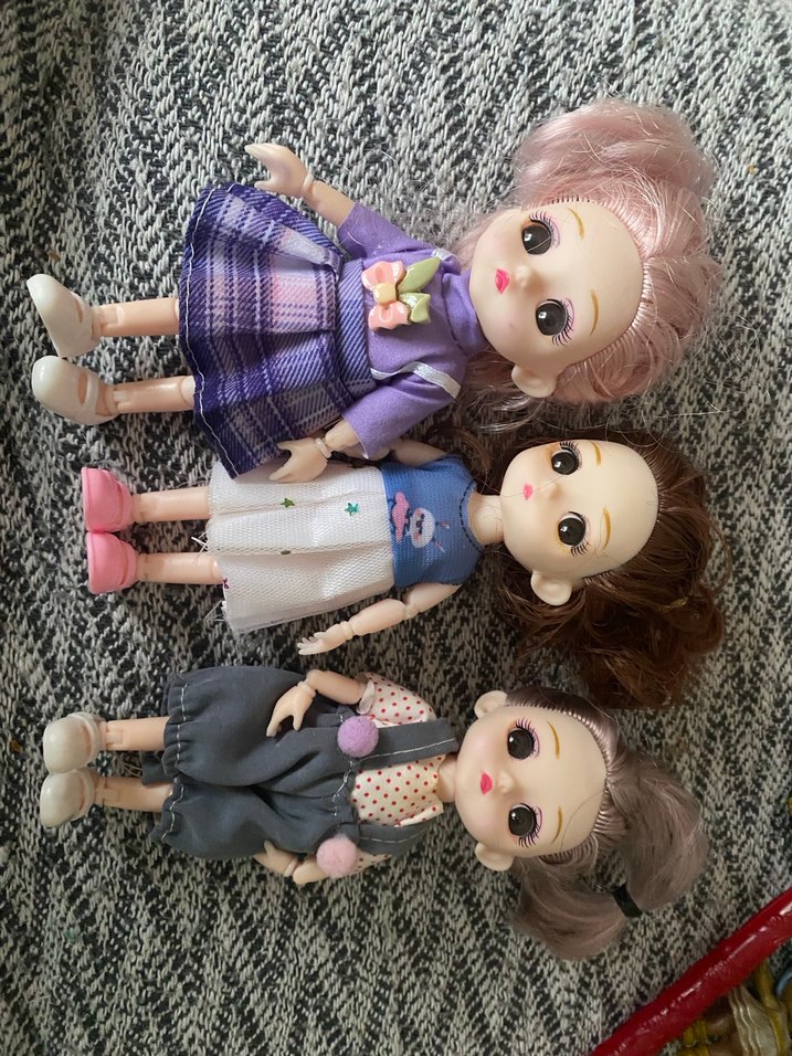 Pastel Renkli Üç Bebek Seti - Görsel 2