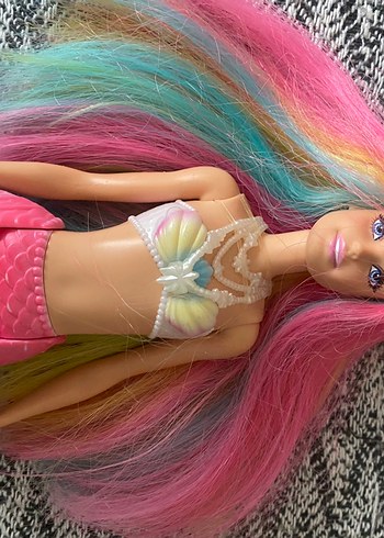 Pastel Renkli Deniz Kızı Bebek - Görsel 4