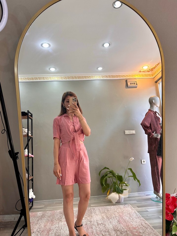 Pembe 3lü takım - Görsel 2