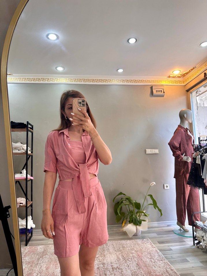 Pembe 3lü takım - Görsel 3