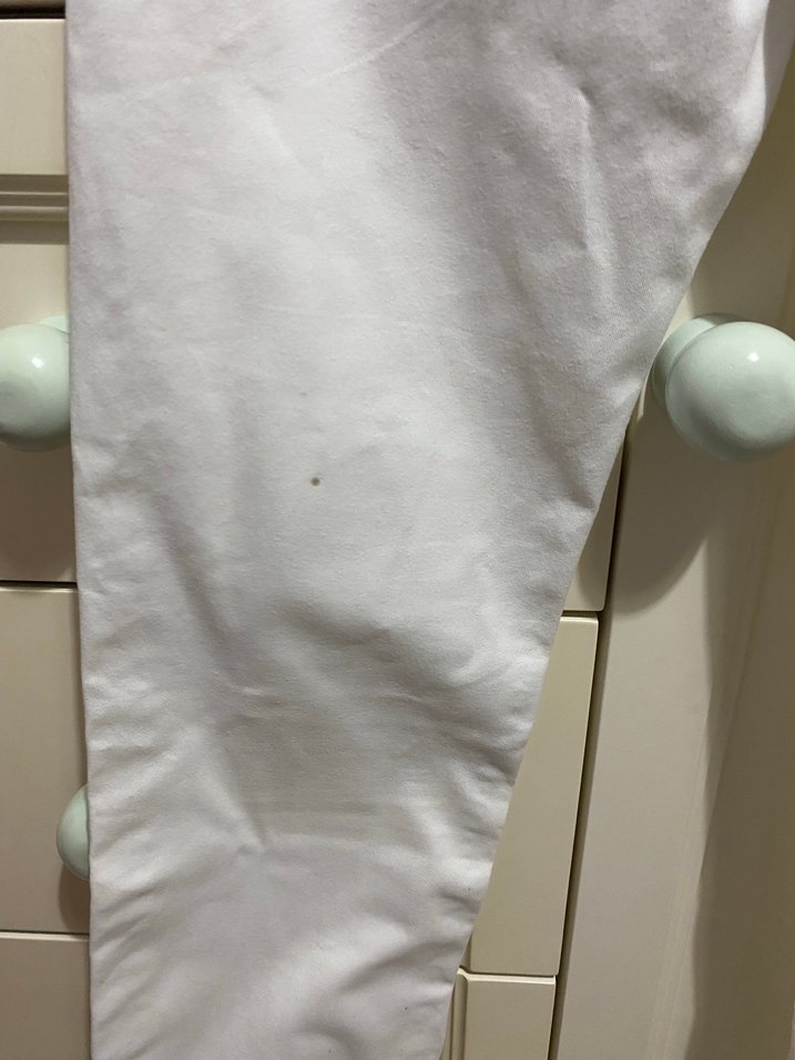 Erkek Beyaz Pamuk Pantolon 7-8 yaş - Görsel 4