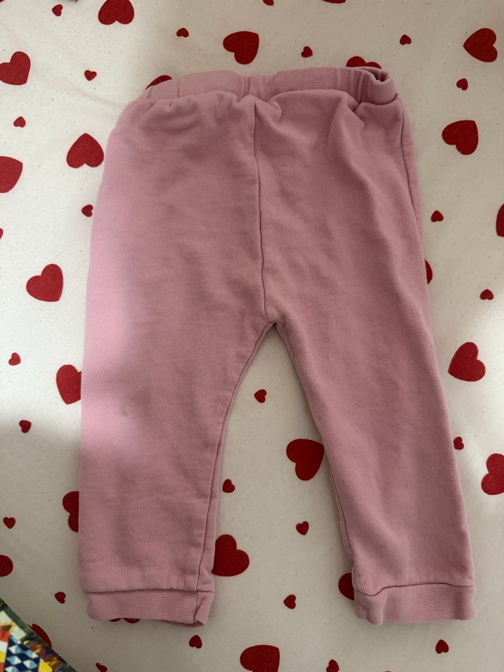 Kız Çocuk Pembe Slim Fit Tayt - Görsel 4
