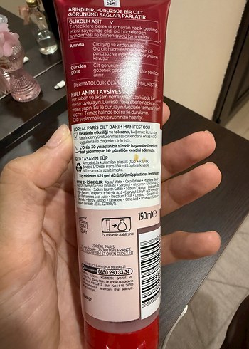 Beden Renk L'Oreal Paris Revitalift Cilt Yenileme Temizleme Jeli 150 ml