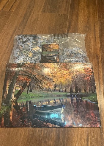 Sonbahar Temalı Çok Renkli Puzzle