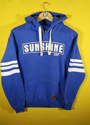 Sunshine Kapşonlu Sweatshirt L- XL Beden Uyumlu