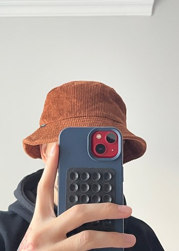 Kahverengi unisex Şapka - Görsel 2