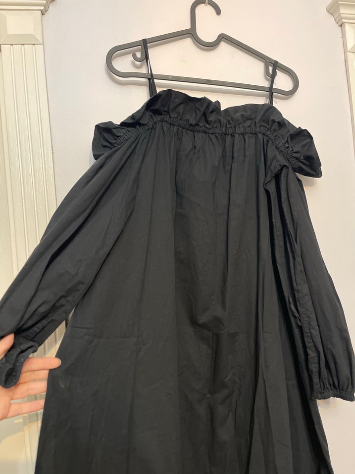 Siyah Uzun Elbise - Görsel 2