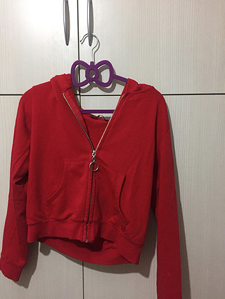 Addax kırmızı sweatshirt