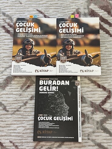 Çocuk Gelişimi Lisans Kitapları