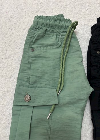 24-36 Ay Beden 2li Erkek Çocuk Yeşil Rahat Pantolon