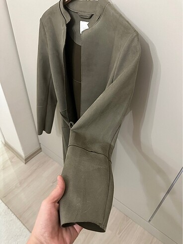 xs Beden haki Renk H&M sıfır trençkot