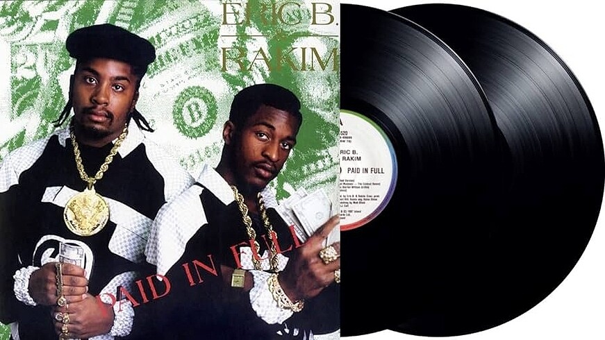 Eric B & Rakim - Paid In Full Lp PLAK