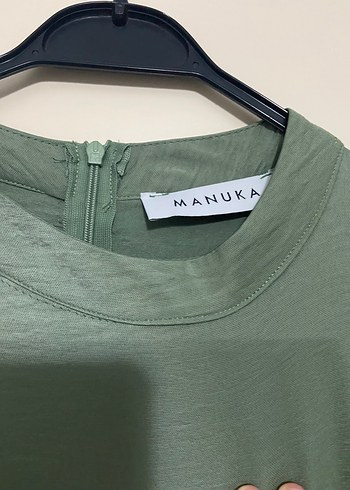 Manuka Yeşil Kadın elbise