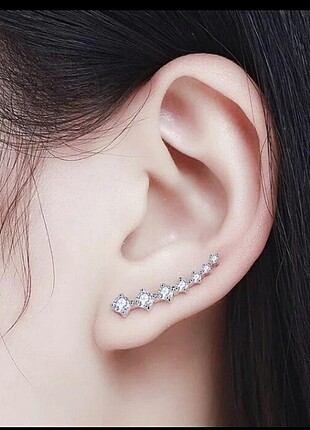 kristal taşlı sıralı küpe #sıfır#kullanılmamış#düğün#nişan#nikah