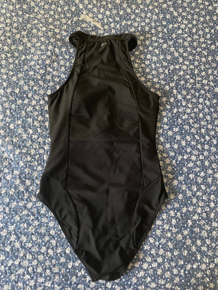 Fermuarlı Siyah Kadın Mayo - Görsel 5