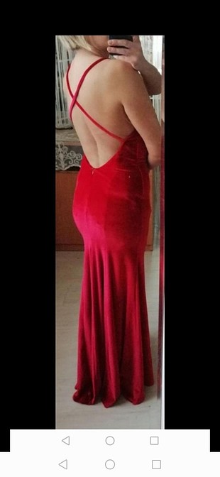 zara kadife elbise 
