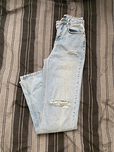 32 Beden Yüksek bel straight jean