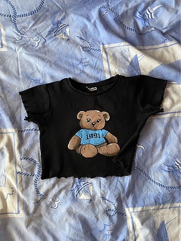 Teddy bear crop top