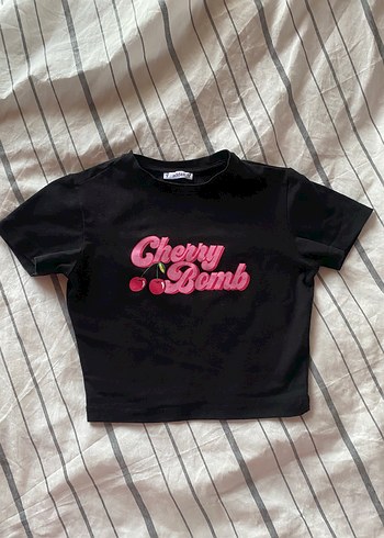 Cherry bomb crop top