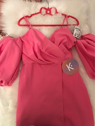 Keikei pembe elbise