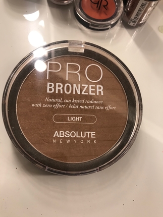 Bronzer 1 kere kullanıldı