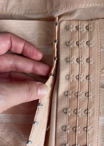 Ten rengi (açık bej) Özel Tasarım Külot Korse - Görsel 9