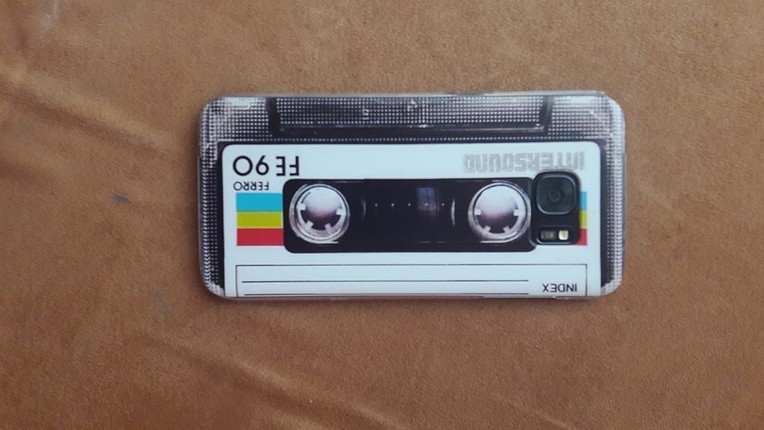 Kaset telefon kılıfı S7 Edge