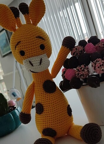 Diğer Zürafa amigurumi oyuncak