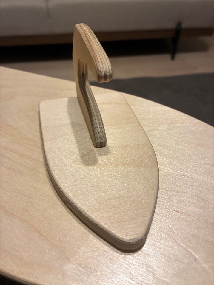 Ahşap Ütü Oyuncak - Görsel 2