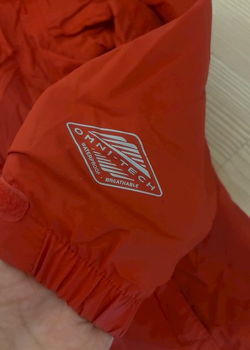 Erkek Çocuk Kırmızı Fermuarlı Yağmurluk - Görsel 4