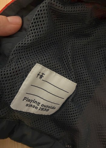 Erkek Çocuk Kırmızı Fermuarlı Yağmurluk - Görsel 7