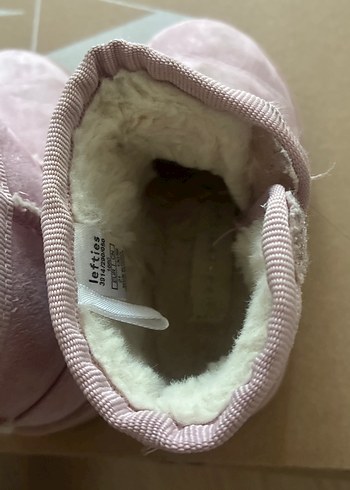 Kız Çocuk Pembe Kürklü Bot - Görsel 3