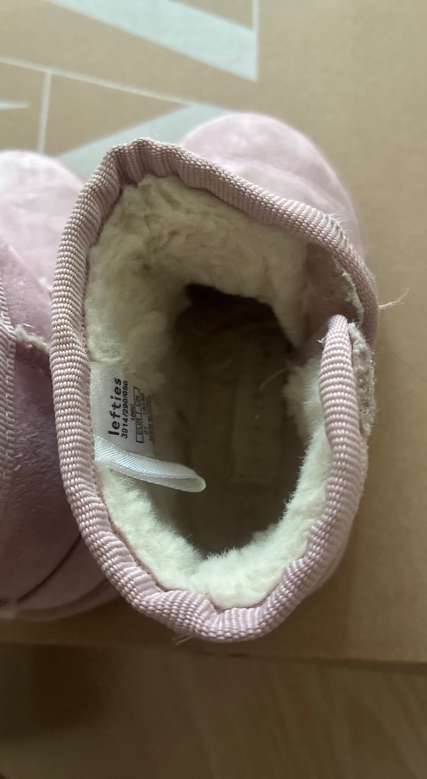 Kız Çocuk Pembe Kürklü Bot - Görsel 3