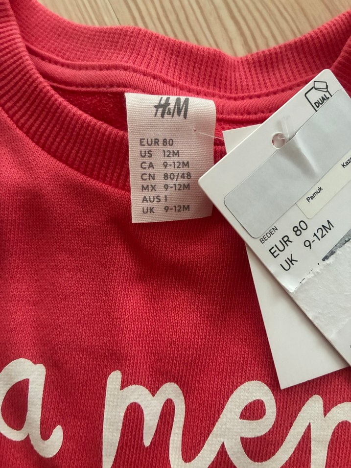 Kız Çocuk Baskılı Sweatshirt - Görsel 3