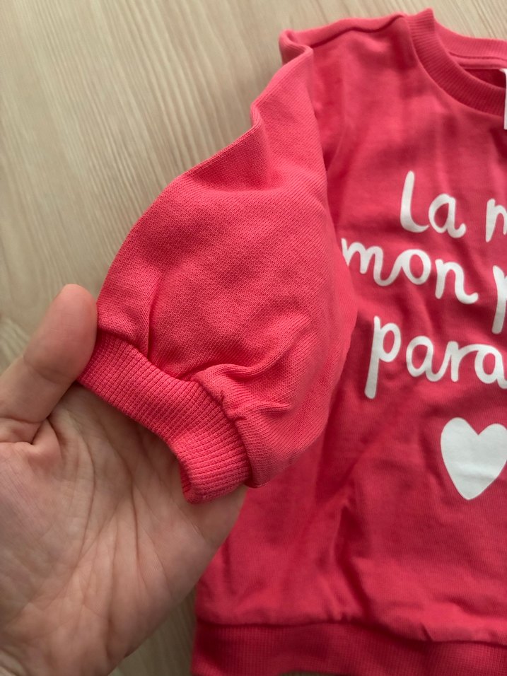 Kız Çocuk Baskılı Sweatshirt - Görsel 2