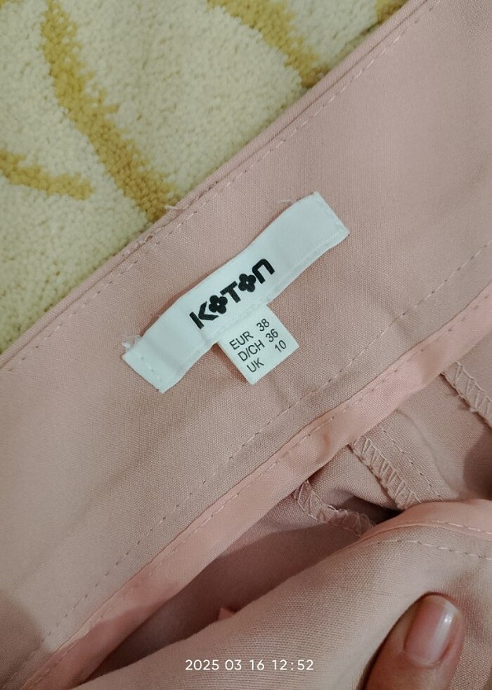 Koton kumaş pantolon.  - Görsel 2