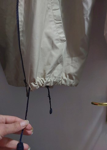 Bej Cep Detaylı Uzun Kollu Erkek Mont - Görsel 6