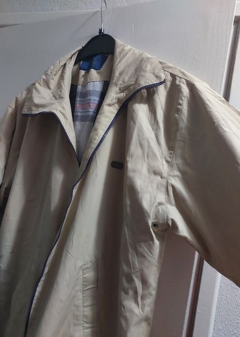 Bej Cep Detaylı Uzun Kollu Erkek Mont - Görsel 7