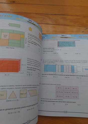  Beden Renk All Star 8. Sınıf Matematik Soru Bankası