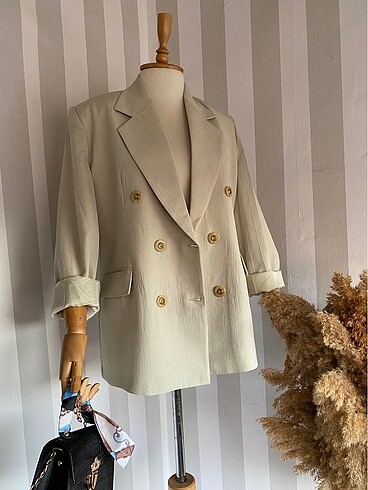 Astarlı blazer ceket