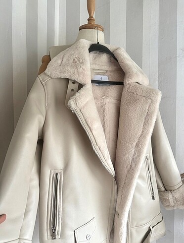 38 Beden Stradivarius Biker Ceket / Kaban